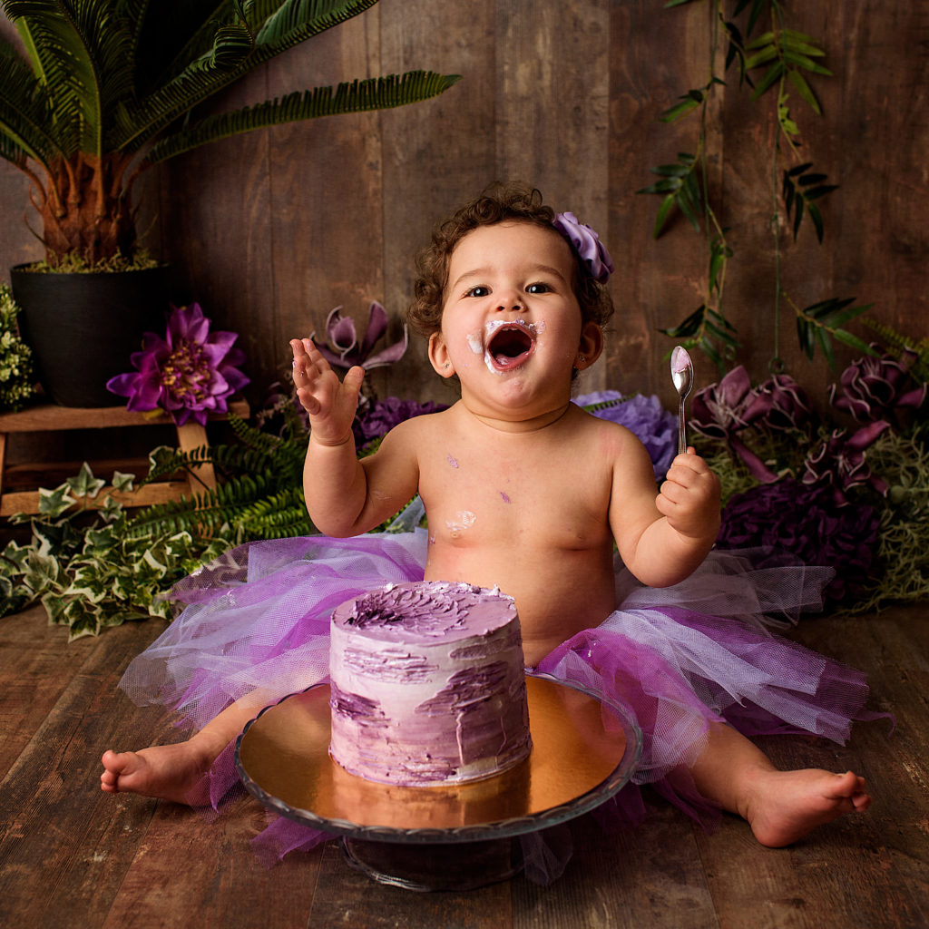 séance photo anniversaire Smash the cake